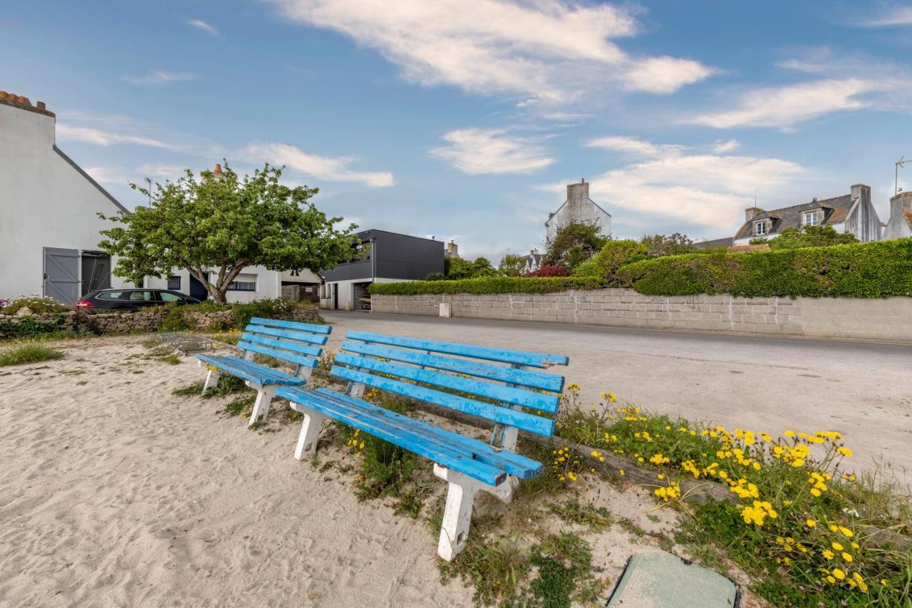 Studio Vue Mer 15M De La Plage Plobannalec Buitenkant foto